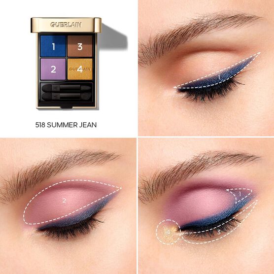 ROUGE G Paleta de Sombras Floral Denim